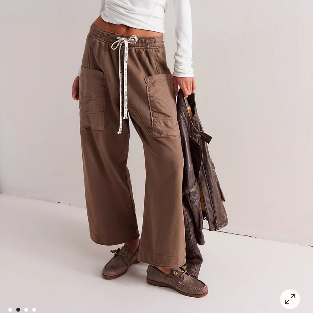 Free People We The Free Jet Set Knit Pull-On Pants